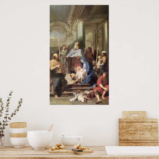 The Presentation in the Temple, 1692 ポスター (キッチン)