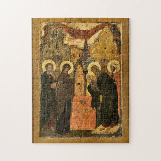 The Presentation of Christ into the Temple Icon    ジグソーパズル (縦)
