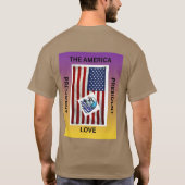 THE PRESIDENT DAY OF THE AMERICA, Tシャツ (裏面)