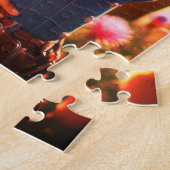 The Pretty Girl in the Blooming Desert Adult ジグソーパズル (側面)