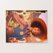 The Pretty Girl in the Blooming Desert Adult ジグソーパズル (横)