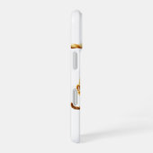 The Pretzel Copter: Bread Helicopter Food Art iPhone 16ケース (右側面)