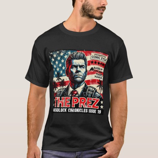 THE PREZ – ドレッドロック年代記19号 Tシャツ (正面)