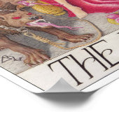 The Priestess tarot card ポスター (角)