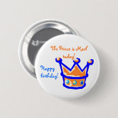 the prince is 缶バッジ (正面&裏面)