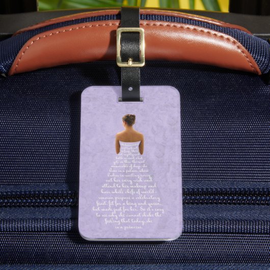 The Princess Luggage Tag ラゲッジタグ (正面インサイチュ2)