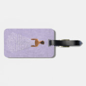 The Princess Luggage Tag ラゲッジタグ (裏面横)