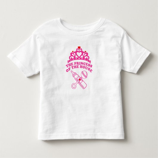 The princess of the house トドラーTシャツ (正面)