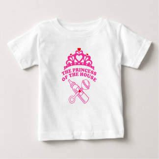 The princess of the house ベビーTシャツ