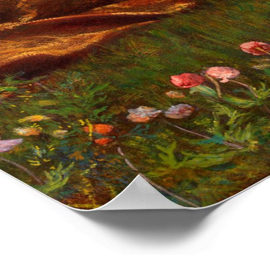 The Princess Out of School by Edward Robert Hughes ポスター (角)