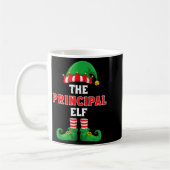 The Principal Elf Christmas For Principal School P コーヒーマグカップ (左)
