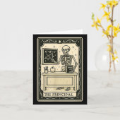 The Principal Tarot Card - Halloween Soky Gothic S カード (黄色い花)