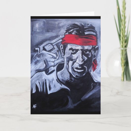 The Prisoner Painting by Alfred Fox カード (正面)