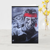 The Prisoner Painting by Alfred Fox カード (黄色い花)