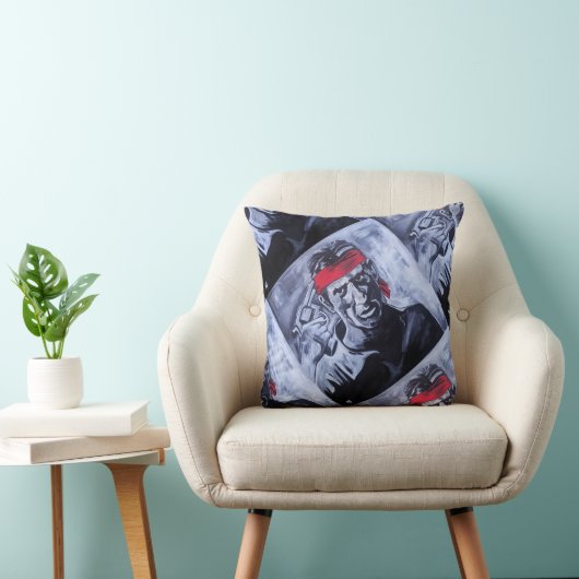 The Prisoner Painting by Alfred Fox クッション (椅子)