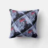 The Prisoner Painting by Alfred Fox クッション (裏面)