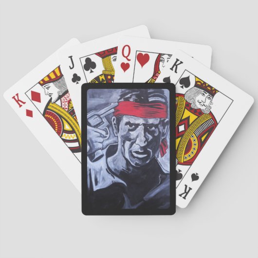 The Prisoner Painting by Alfred Fox トランプ (裏面)