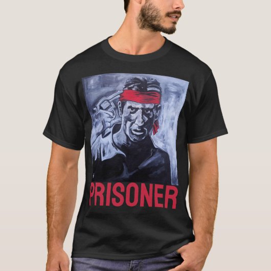 The Prisoner Painting by Alfred Fox Tシャツ (正面)