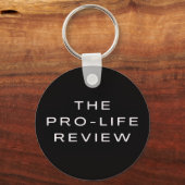 The Pro-Life Review Keychain キーホルダー (正面)