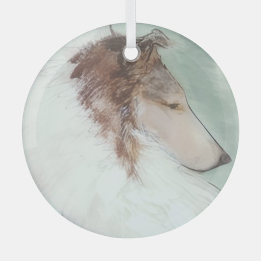 The Profile  ガラスオーナメント (正面)