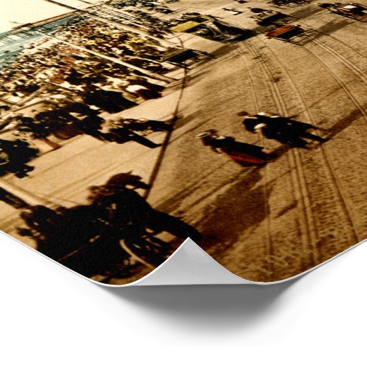 The Promenade Blackpool Lancashire England ポスター (角)