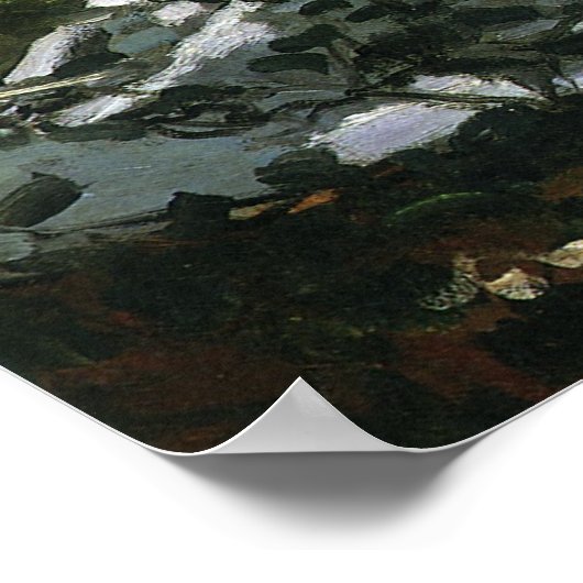 The Promenaders (The Strollers) by Claude Monet ポスター (角)