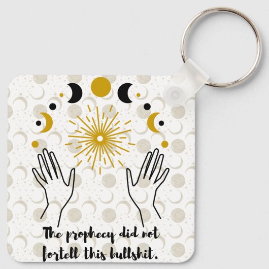The Prophecy Lied Keychain キーホルダー (裏面)