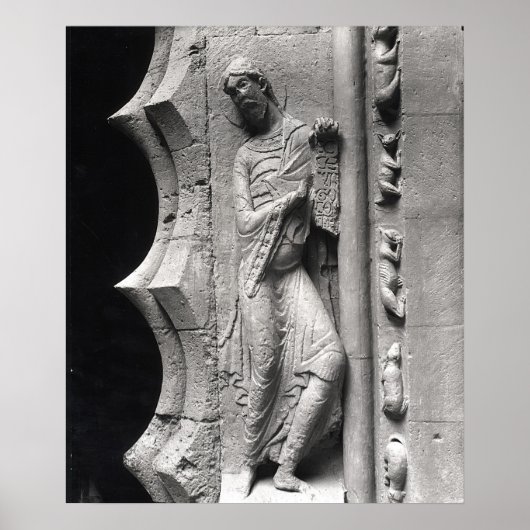 The prophet Isaiah unrolling a phylactery ポスター (正面)