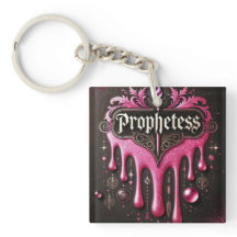 「The Prophetess」アクリルキーチェーン:アイデンテ澄んィティ、