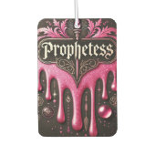 「The Prophetess」カーフレッシュナー：プールで息を吸う カーエアーフレッシュナー (正面)
