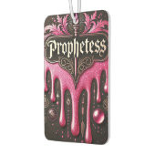 「The Prophetess」カーフレッシュナー:プールで息を吸う カーエアーフレッシュナー (左)