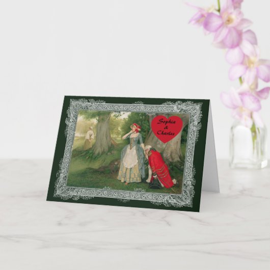 The Proposal by Sir James Dromgole Linton カード (蘭)