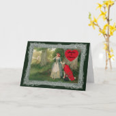 The Proposal by Sir James Dromgole Linton カード (黄色い花)