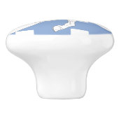 The Protector Stallion Horse Ceramic Knob セラミックノブ (側面)