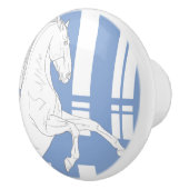 The Protector Stallion Horse Ceramic Knob セラミックノブ (右)