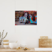 The Proud Old Stallion Poster/Print for Framing ポスター (キッチン)