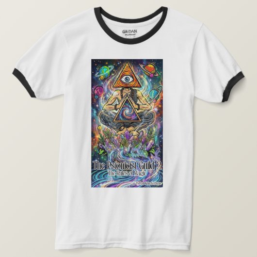 The Psionicist Guild 2 Ringer T-Shirt Tシャツ (デザイン正面)