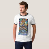 The Psionicist Guild 2 Ringer T-Shirt Tシャツ (正面フル)