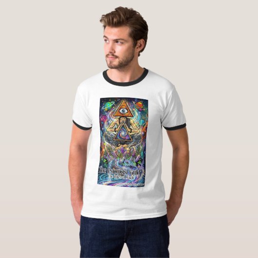 The Psionicist Guild 2 Ringer T-Shirt Tシャツ (正面フル)