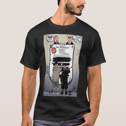 The Psionicist Guild 3 Dark Tシャツ (正面)