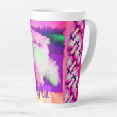 The PSY Kat / The Psychic Cat (by ACCI) Paper cup カフェラテマグ (右アングル)