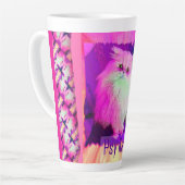 The PSY Kat / The Psychic Cat (by ACCI) Paper cup カフェラテマグ (左アングル)