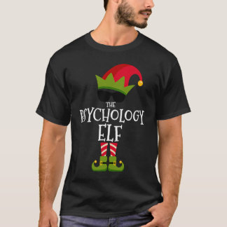 The Psychology Elf Matching Family Group Christmas Tシャツ