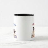The Pug Gang Coffee Mug Tom, Dick & Harry マグカップ (中央)