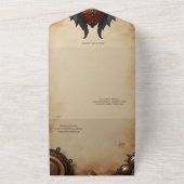 The pulsating heart of mechanics, オールインワン招待状 (外側)