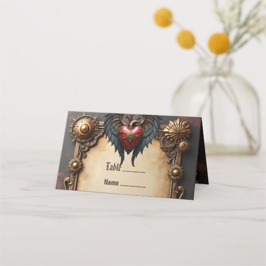 The pulsating heart of mechanics, プレイスカード (正面)