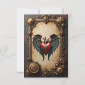 The pulsating heart of mechanics,  出欠カード (裏面)