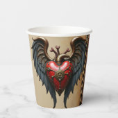 The pulsating heart of mechanics, 紙コップ (裏面)