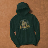 The Pulse of Lisbon Womens Basic Hooded Sweatshirt パーカ