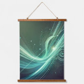 The Pulse of Motion 吊り下げ型タペストリー (正面)